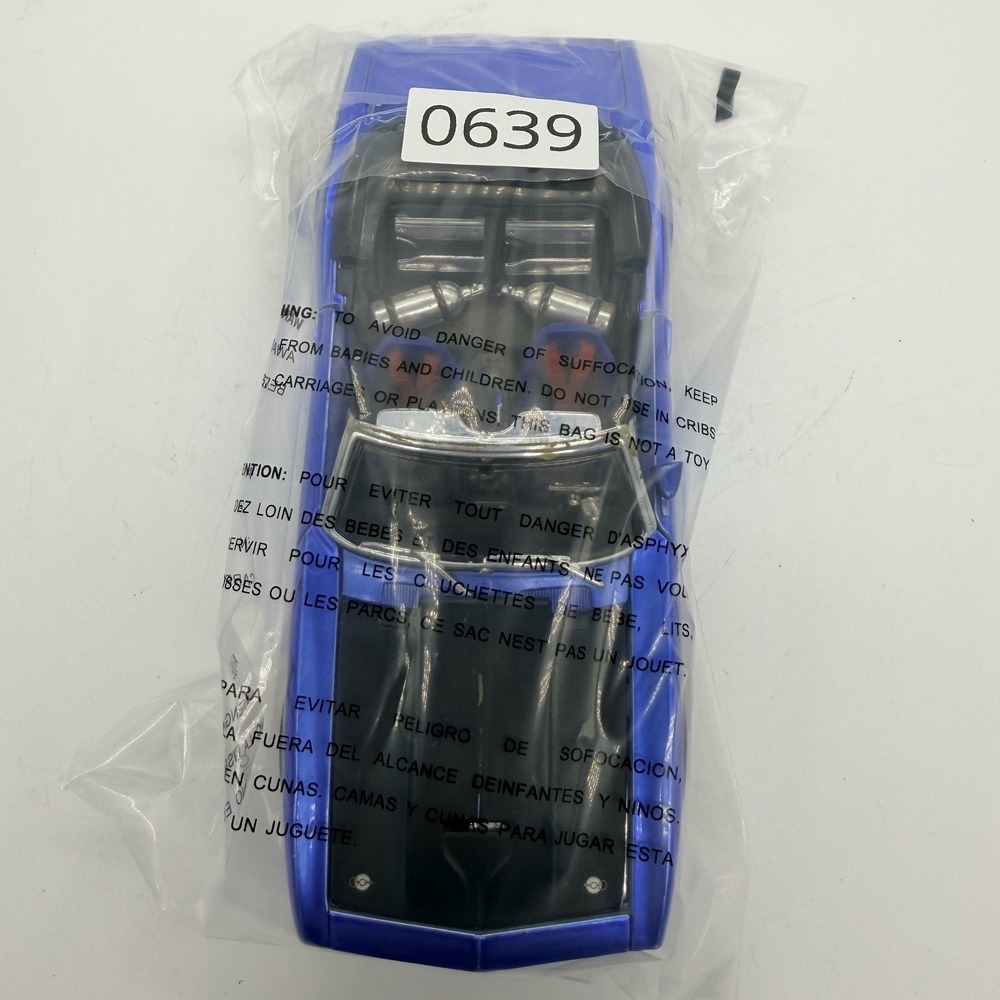 Vintage 1968 Maisto Chevrolet Camaro SS PRO RODZ Blue Convertible Die Cast Car - Picture 15 of 15